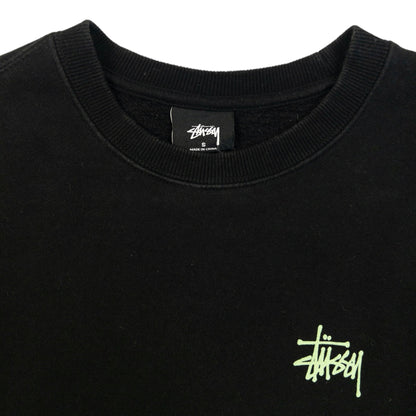 Vintage Stussy Graphic Sweatshirt Womens Size S | Small, Black