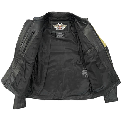 Harley Davidson Leather Racer Jacket - Known Source