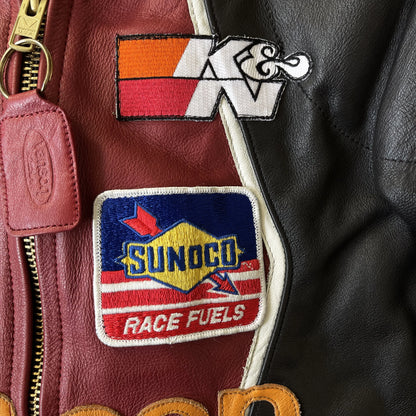 Vanson Leathers 'One Star' Motorcycle Racing Jacket - M