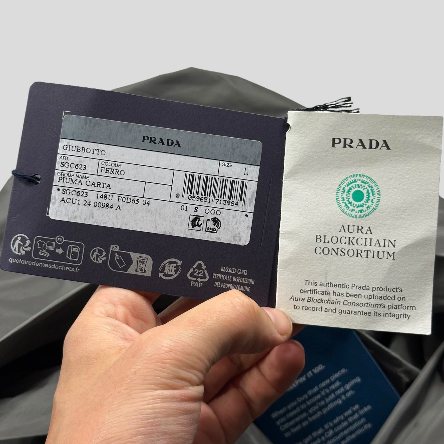 Prada 2024 Light Technical Nylon Smock Jacket + Trousers - L-XXL+