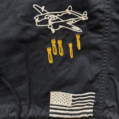 Avirex Combat Patch Field Jacket - L | Large, Black