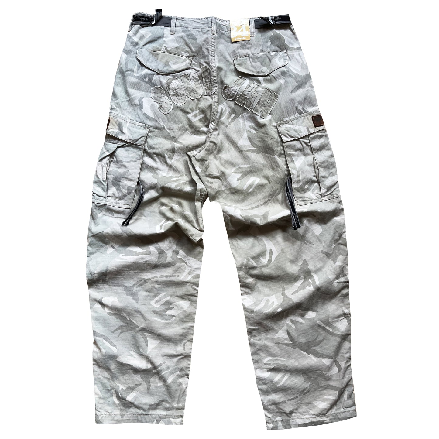 Pelle Pelle 'Soul Jah' Camo Cargo Pants - W34"
