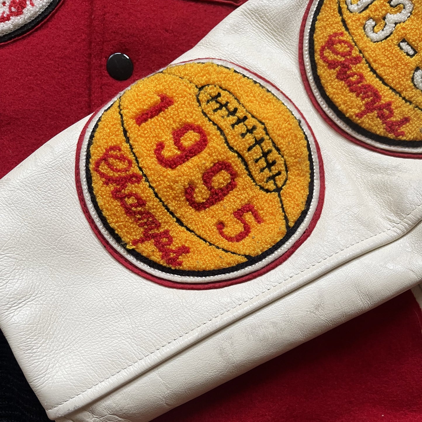 Whitesville 'Memphis Buffalos' Varsity Jacket - L