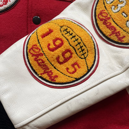 Whitesville 'Memphis Buffalos' Varsity Jacket - L