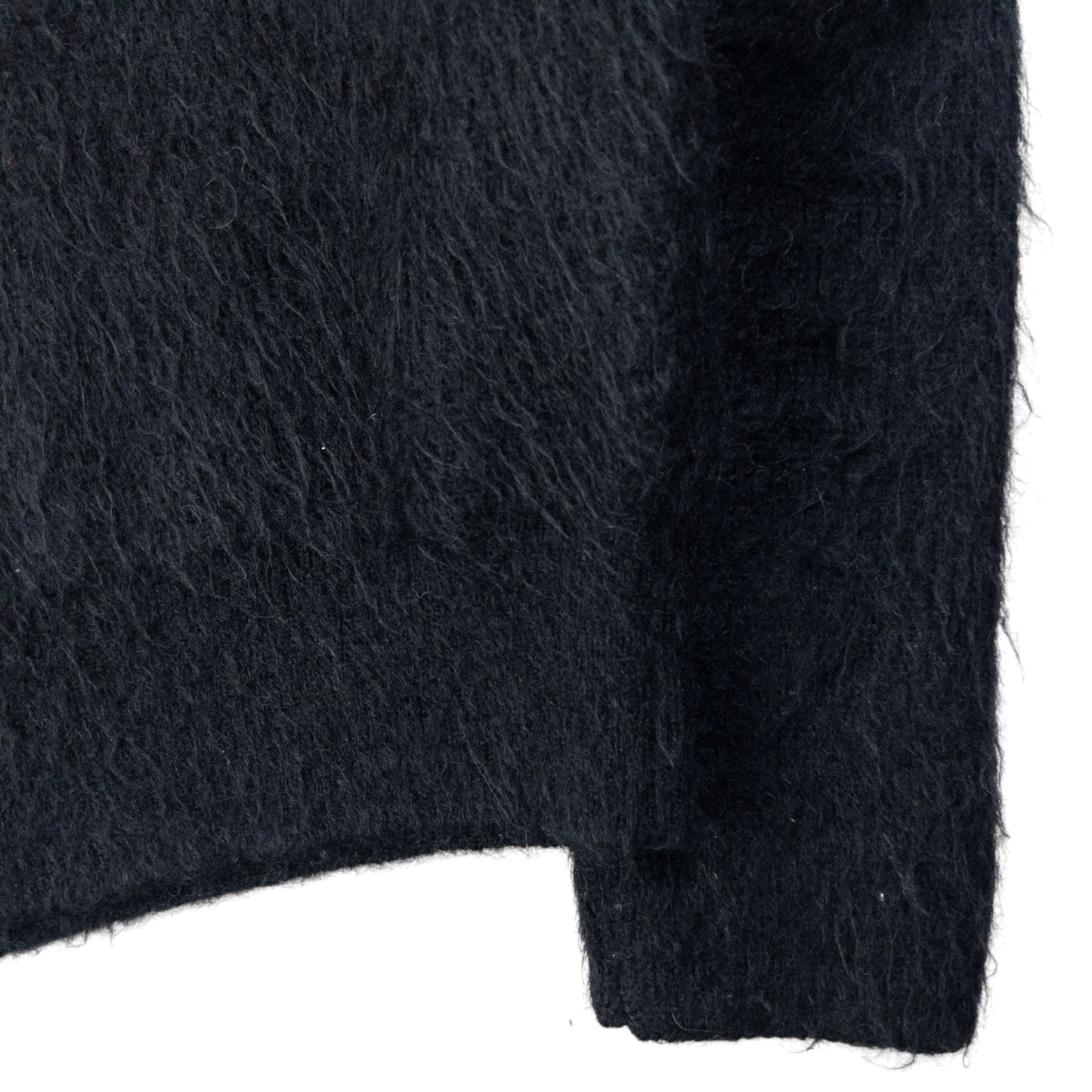 Vintage Hugo Boss Mohair Wool Turtleneck Jumper Womens Size M | Medium, Black