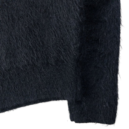 Vintage Hugo Boss Mohair Wool Turtleneck Jumper Womens Size M | Medium, Black
