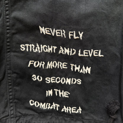 Avirex Combat Patch Field Jacket - L | Large, Black