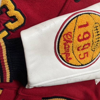 Whitesville 'Memphis Buffalos' Varsity Jacket - L