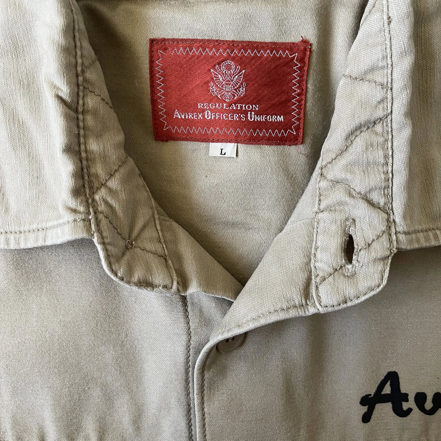 Avirex Japanese Military Field Shirt - L