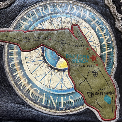 Avirex Daytona Leather Biker Jacket - L