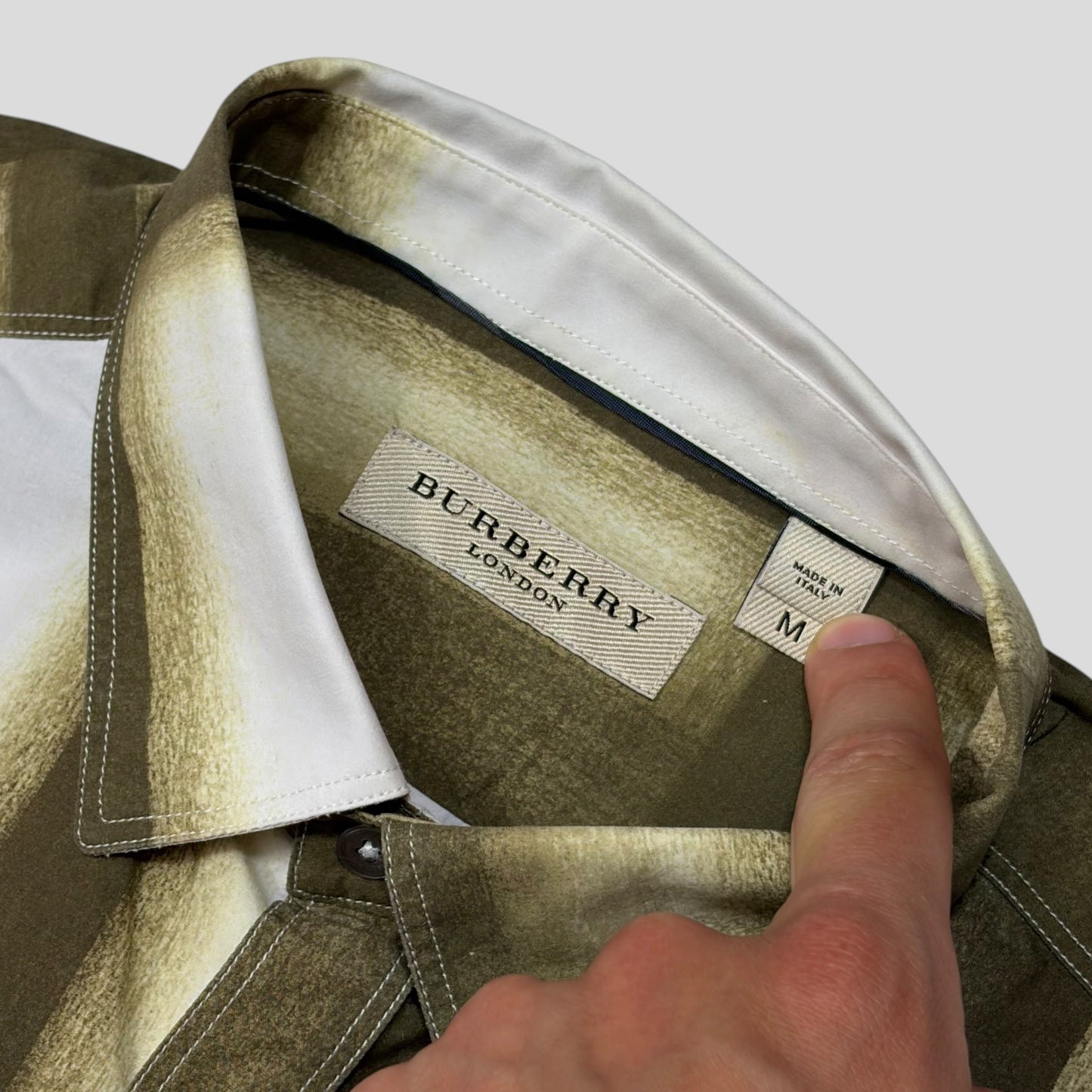 Burberry Sublimation Acid Print Nova Check Shirt - M | Default Title, Multicoloured