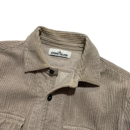 Stone Island Heavy Corduroy Shirt | Small, Beige