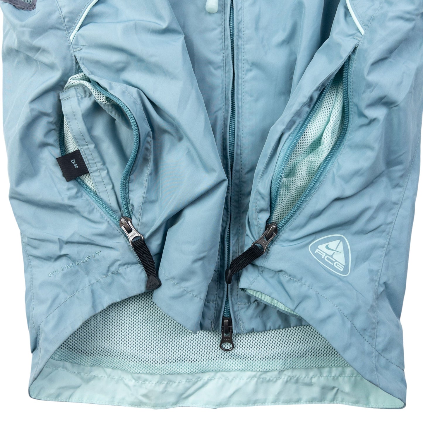 Vintage 2000s Nike ACG Climafit Zip Up Gilet Womens Size S | Small, Blue