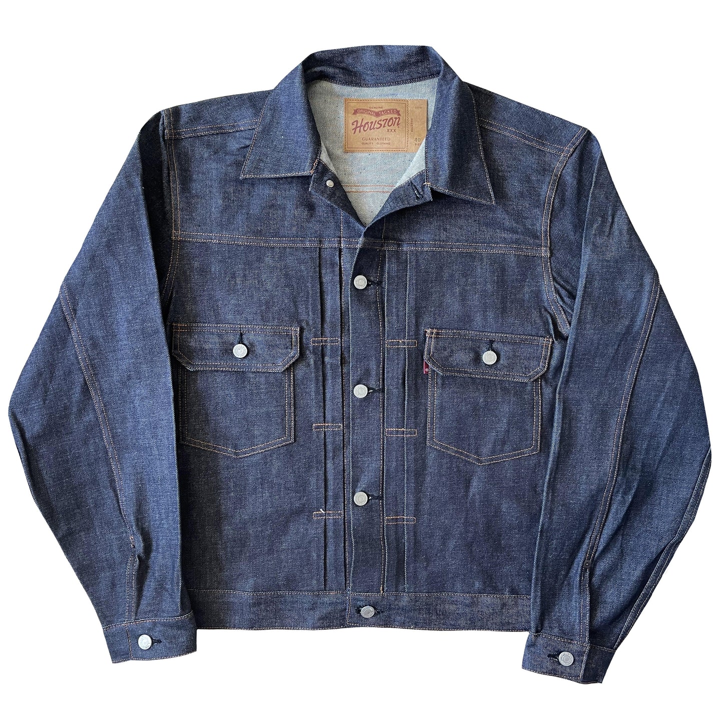 Houston Indigo Type 2 Denim Jacket - L