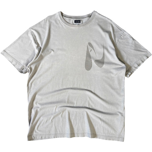 Armani Jeans 00's Graphic T Shirt XL | XL, Grey