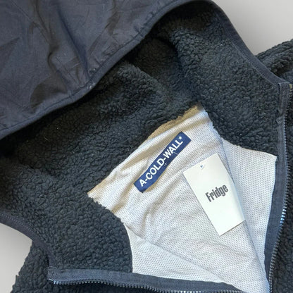 A Cold Wall Deep Pile Zip Up Hooded Fleece L/XL