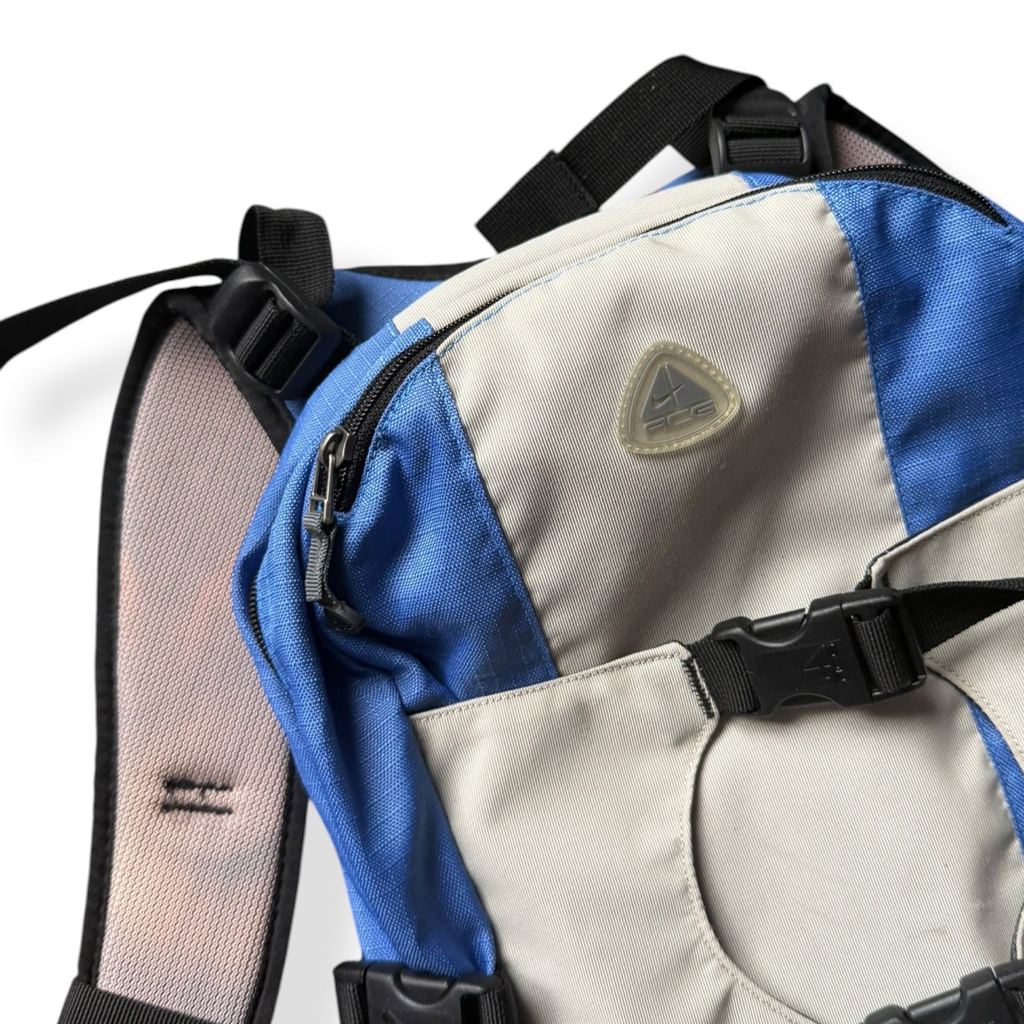 2001 Nike ACG Skate Backpack | O/S, Blue and Beige