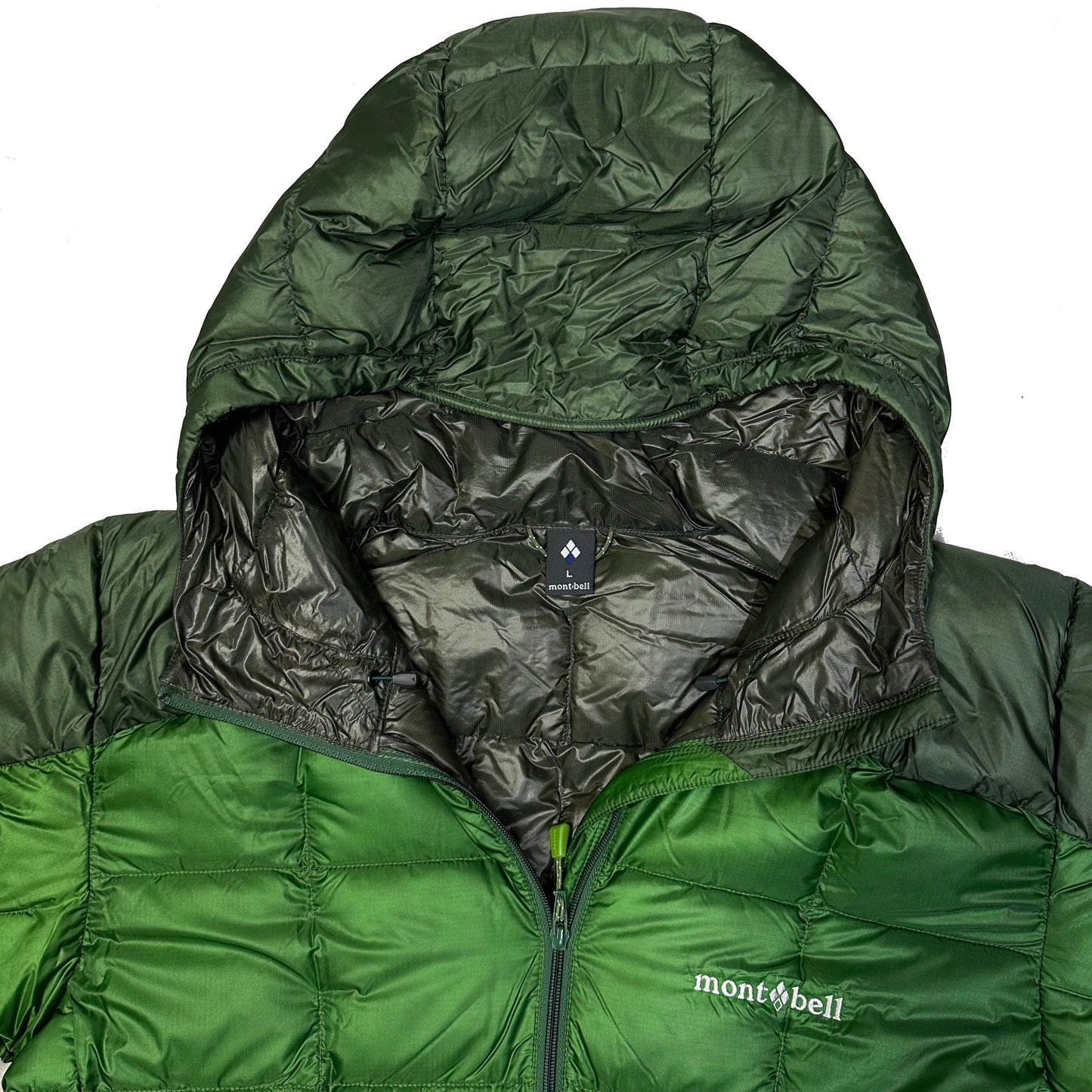 Montbell Puffer Jacket In Green ( L )