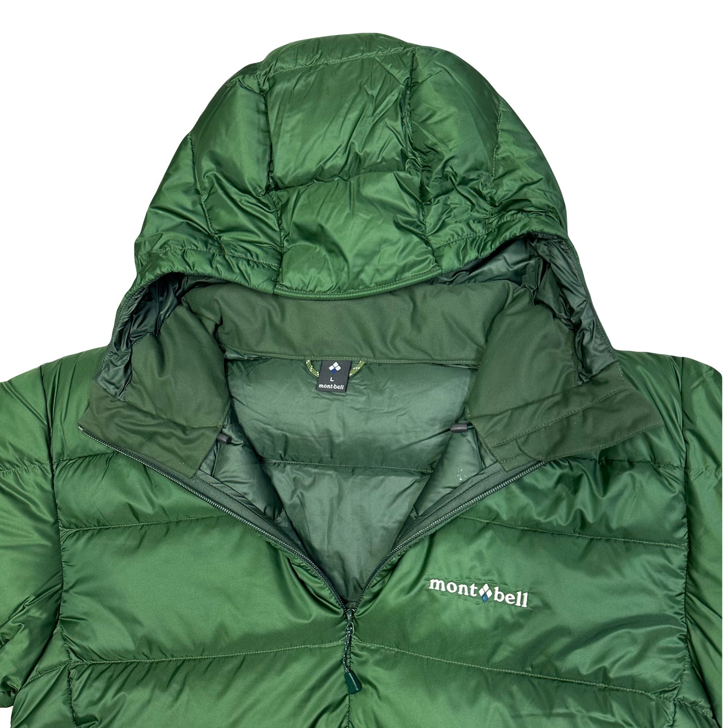 Montbell Puffer Jacket In Green ( L )