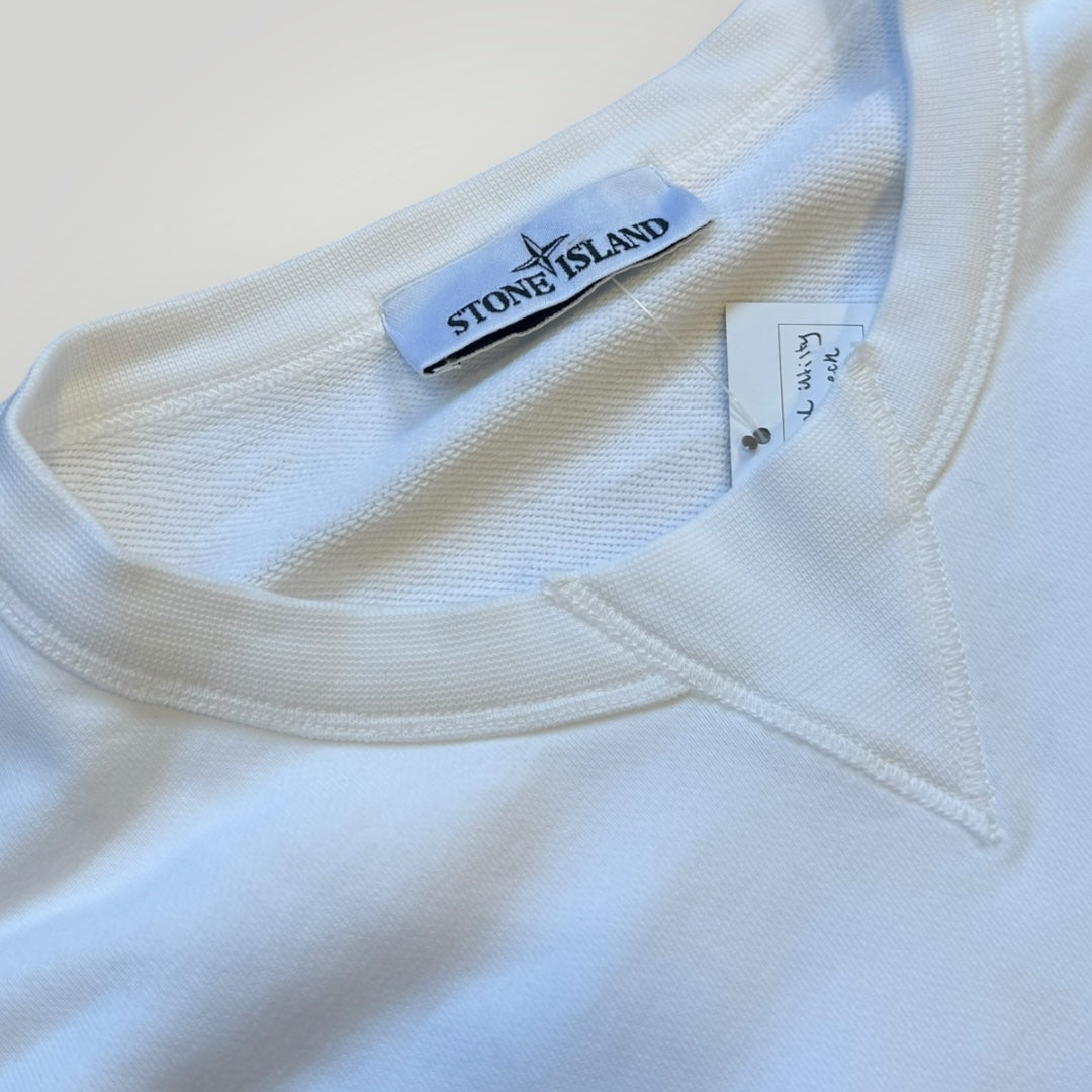 Stone Island Cotton Crewneck with Utility Arm Pocket L BNWOT’s