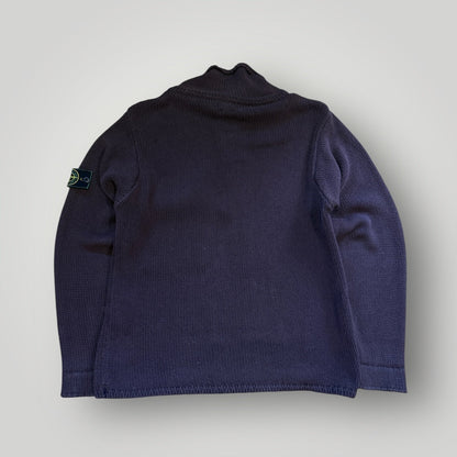 Stone Island SS/2000 Cable Knit Quarter Zip M
