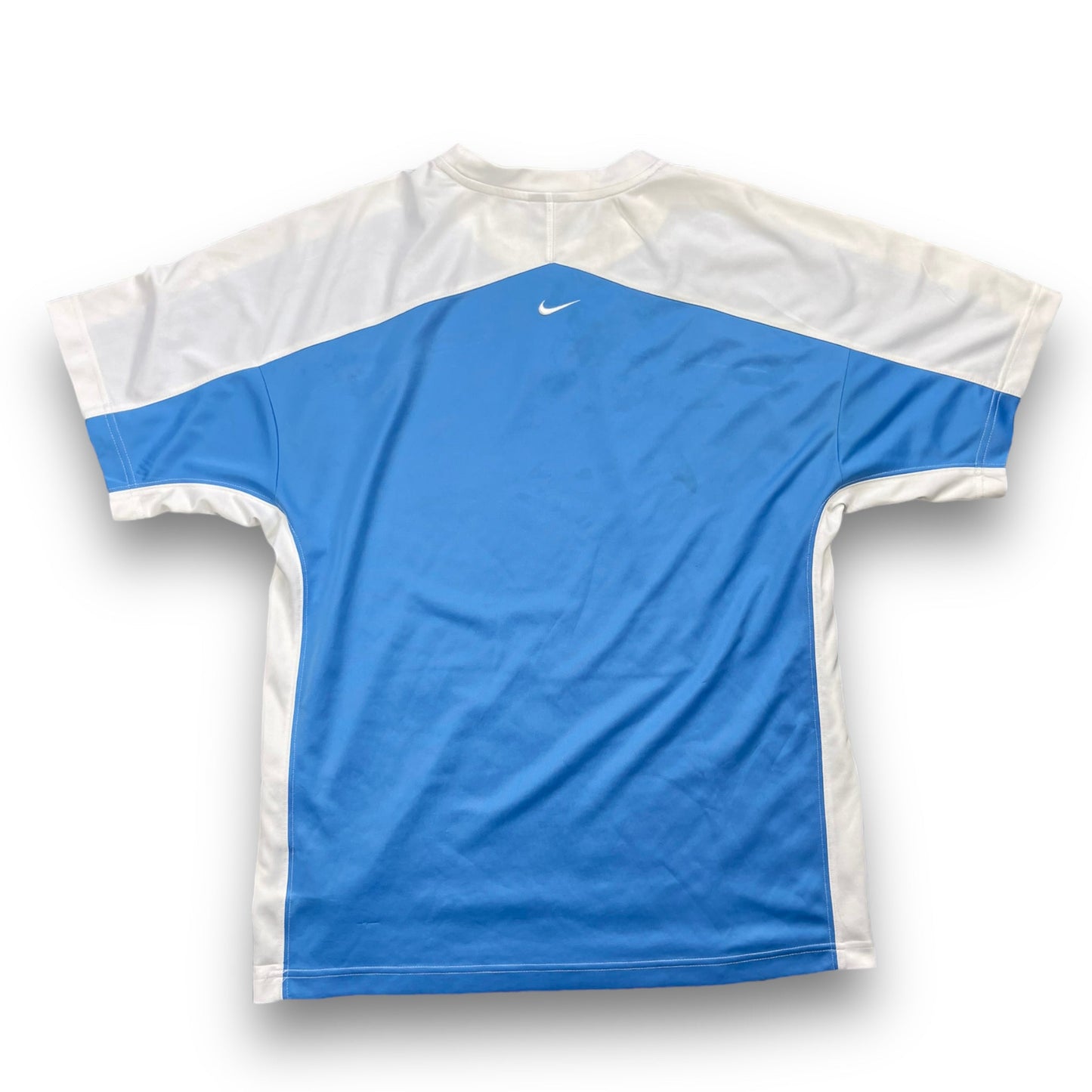 Nike Hex T-Shirt Blue/White (M) | Default Title, Blue