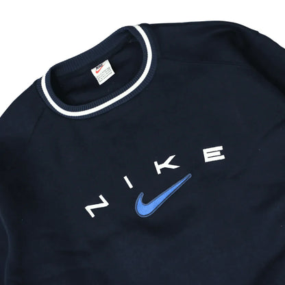 NIKE 90s RARE SWOOSH SPELLOUT CREWNECK  (L)