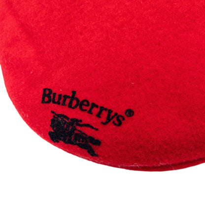 Vintage Burberry Wool Flat Cap