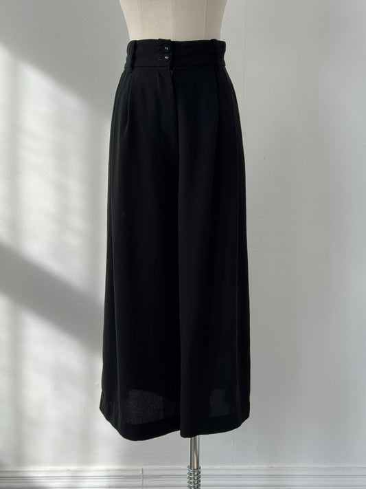 Japanese Vintage 1990s Wide Leg Culottes -