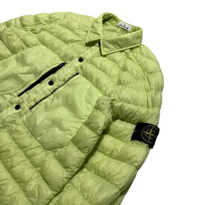 Stone Island Garment Dyed Down Overshirt