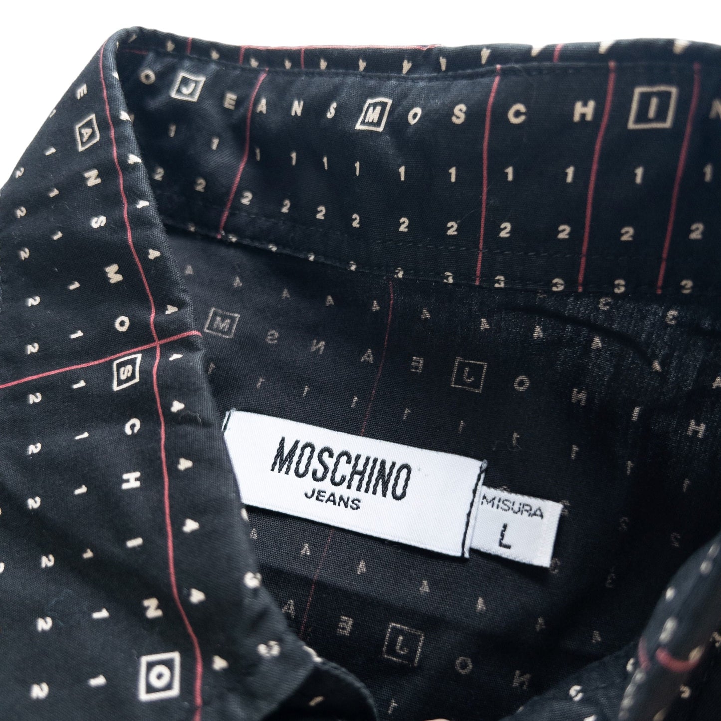 Vintage Moschino Jeans Button Up Shirt Size M