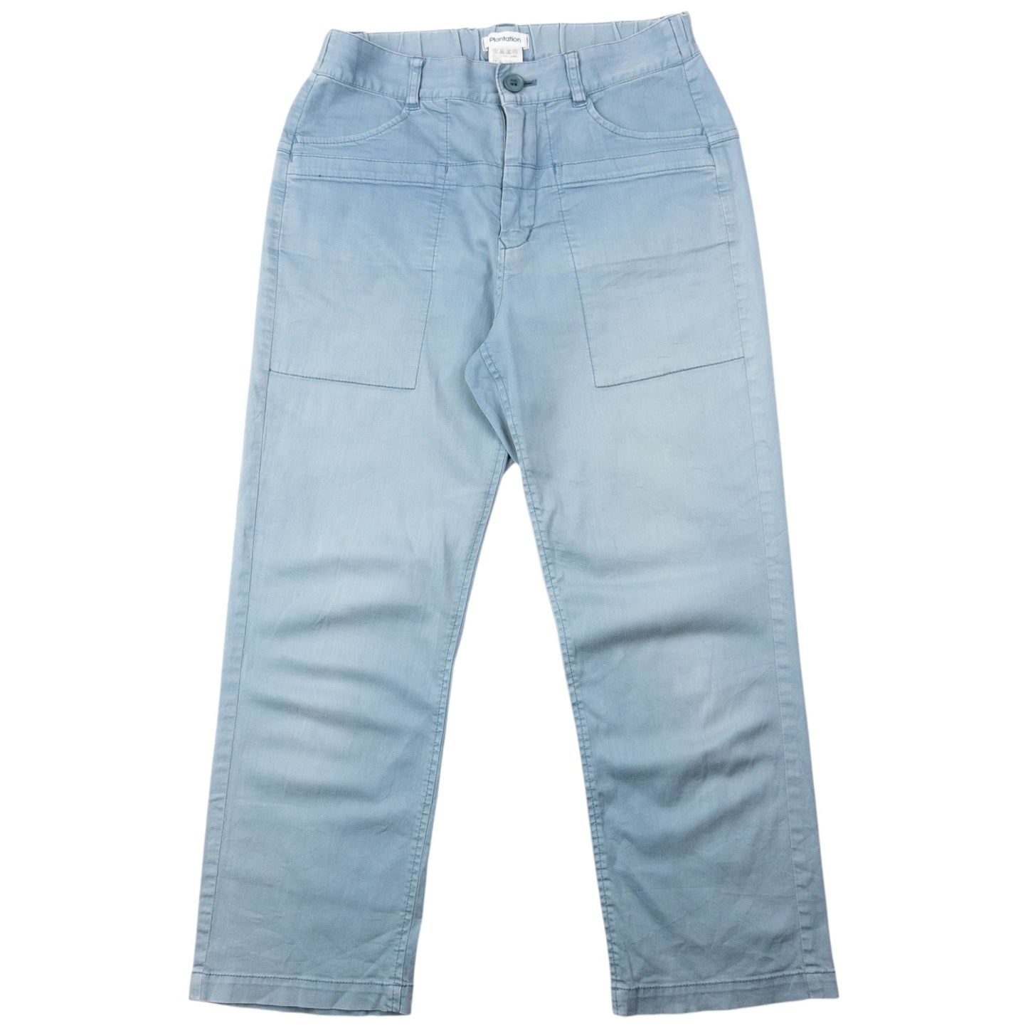 Vintage 90s Plantation By Issey Miyake Trousers Size W28 | W28, Blue