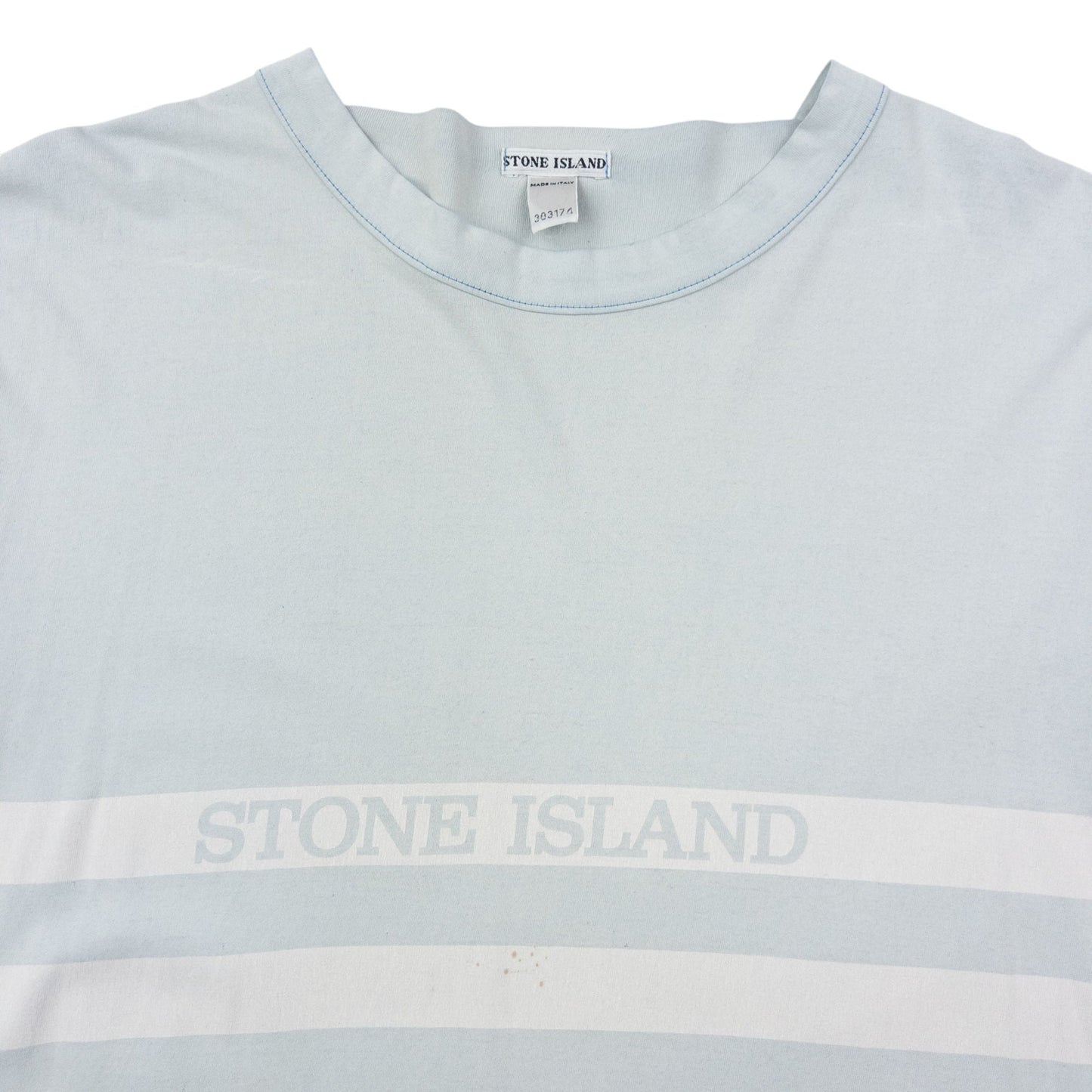 Vintage 2000s Stone Island Striped T Shirt Size M