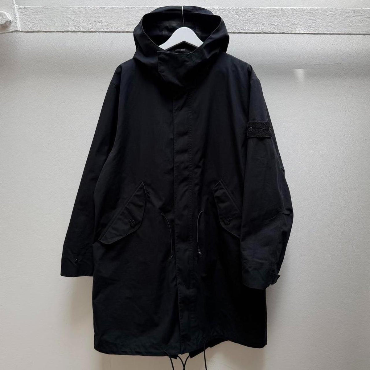 Stone Island O-Ventile Ghost Parka (L) | Large, Black