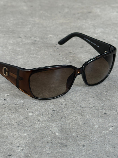 Gianfranco Ferre 1990s Oversized Rectangular Sunglasses