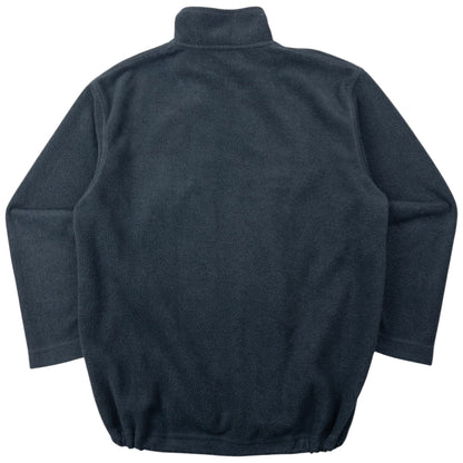 Vintage Burberry Embroidered Q Zip Fleece Sweatshirt Size S