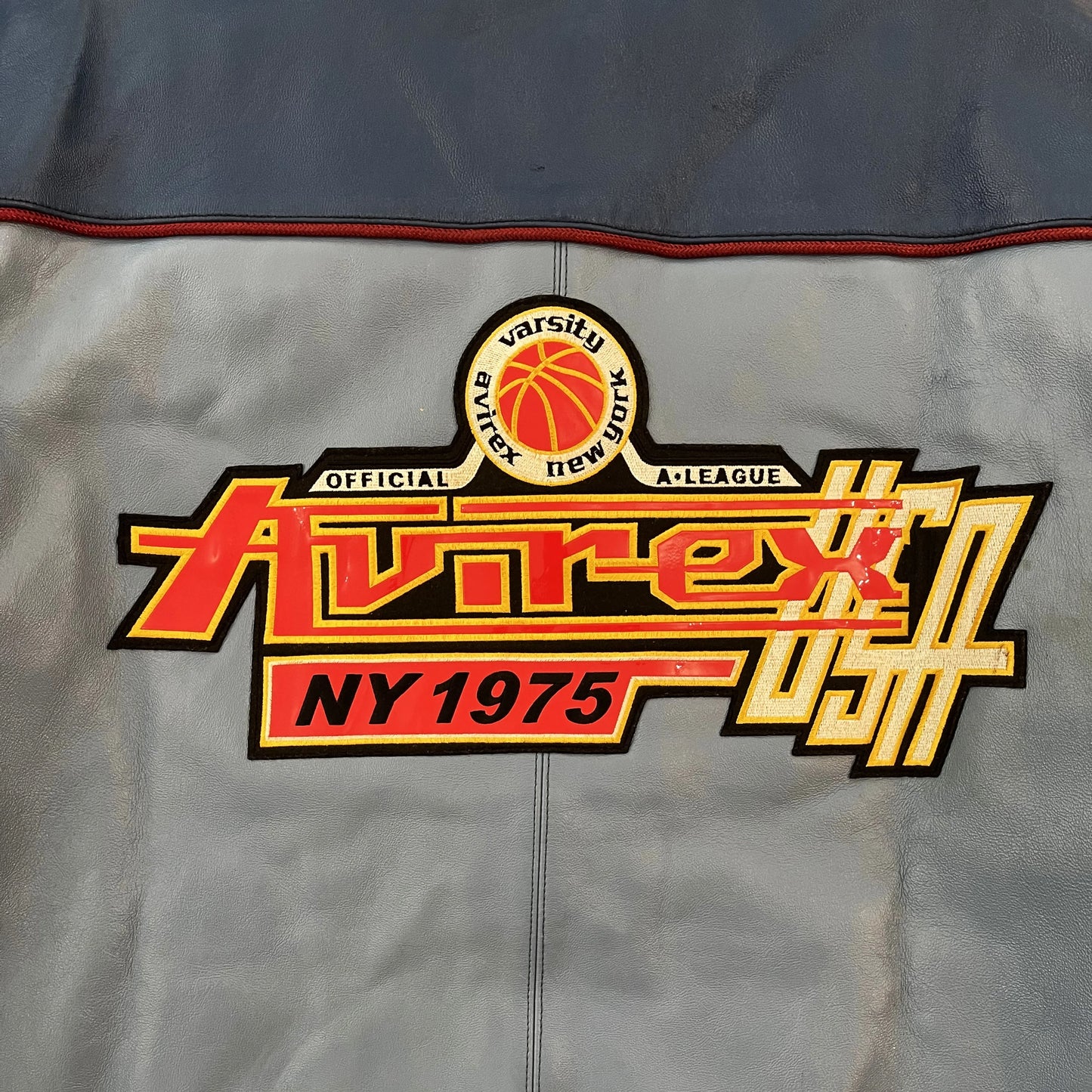 Avirex Leather Varsity Jacket - XXL