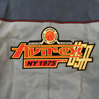 Avirex Leather Varsity Jacket - XXL