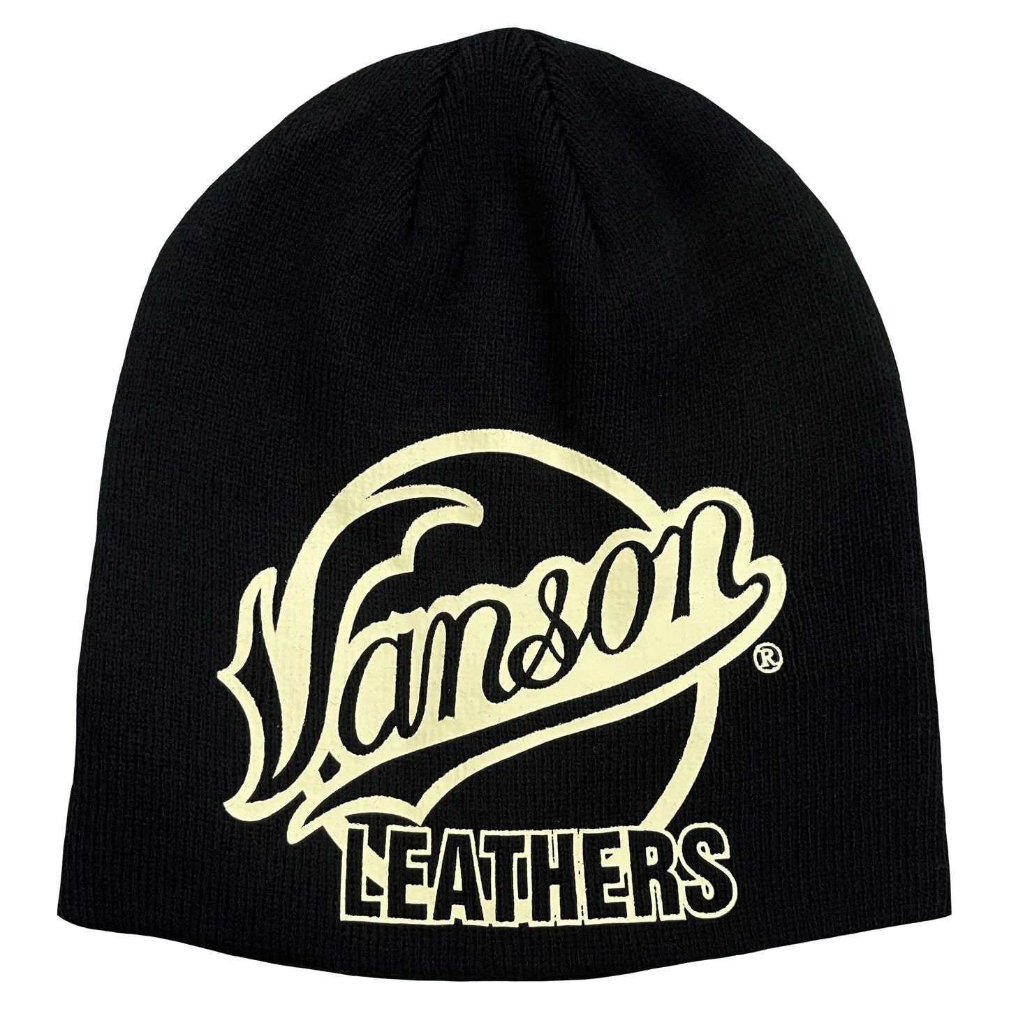 Vanson Leathers Beanie Hat - OS | O/S, Black