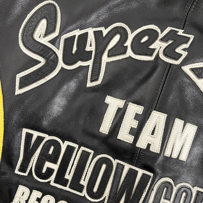Vanson Leathers x Yellow Corn Motorcycle Racer Jacket - M