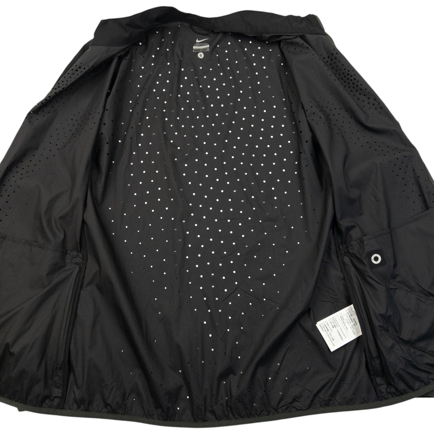 Vintage Nike Gyakusou Undercover Lab Laser-Cut Jacket Womens Size S | Small, Black