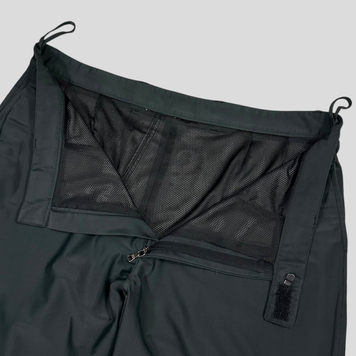 Prada Sport FW99 Textured Nylon Shimmer Baggy Mesh Trousers -IT54 | Default Title, Multicoloured