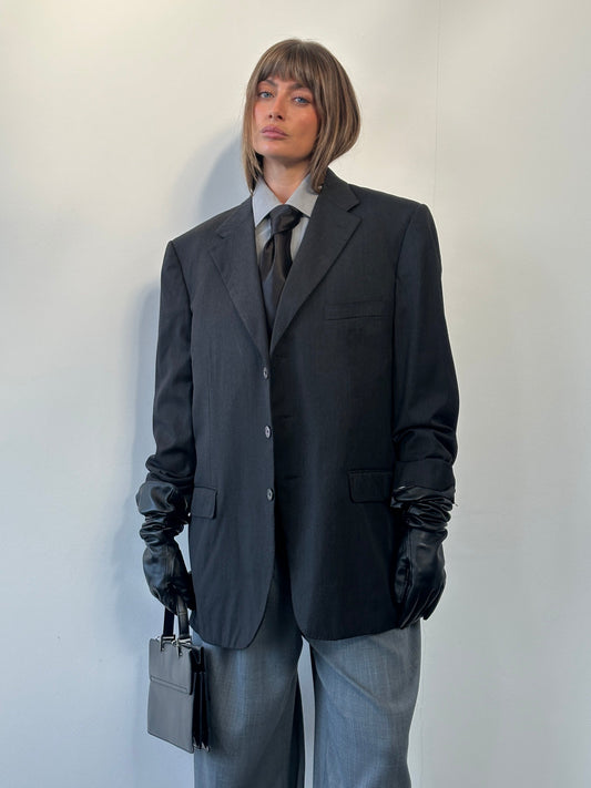 Yves Saint Laurent Pour Homme x Loro Piana 1990s Blazer - 46R/XXL