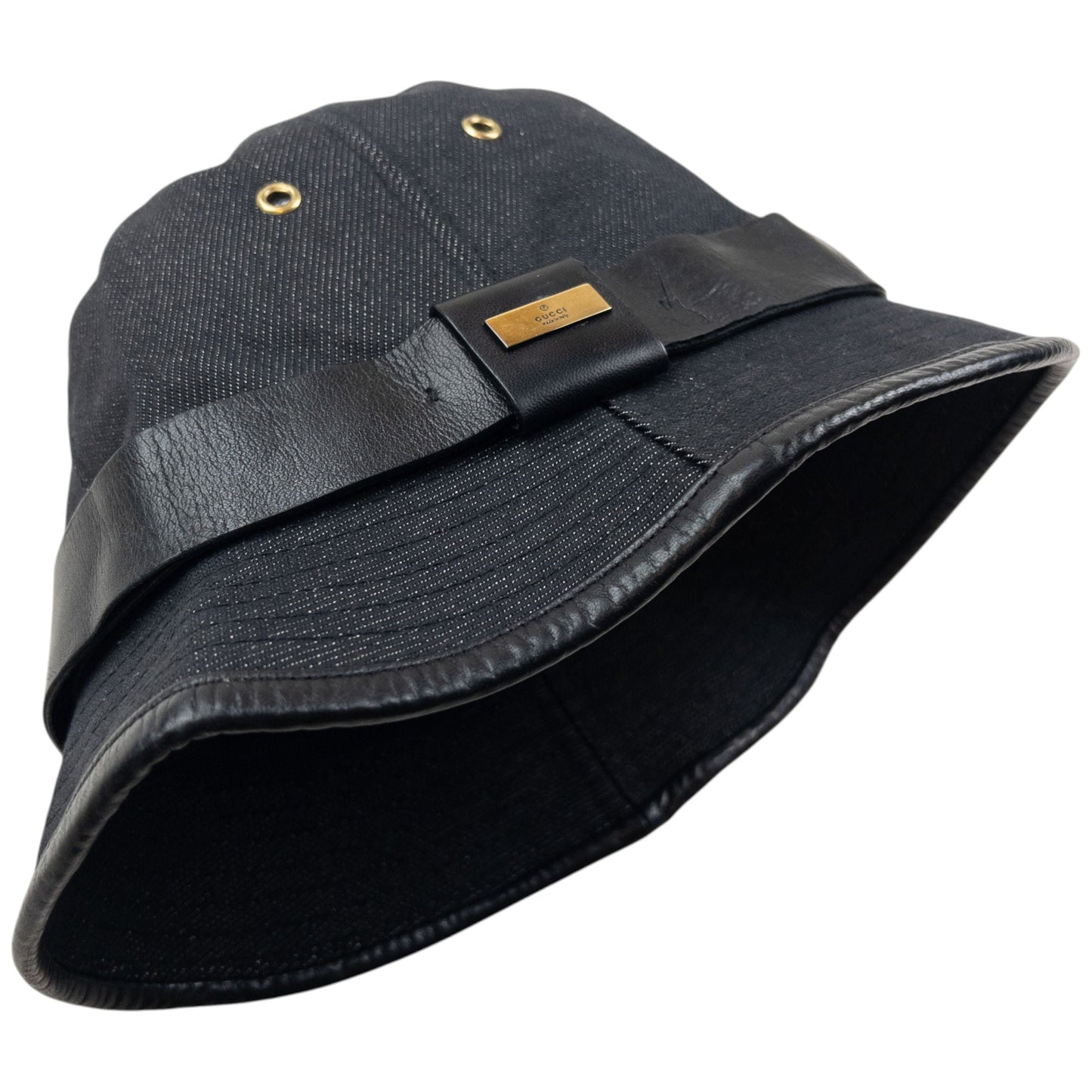 Vintage 2000s Gucci Bucket Hat Size XL | O/S, Black