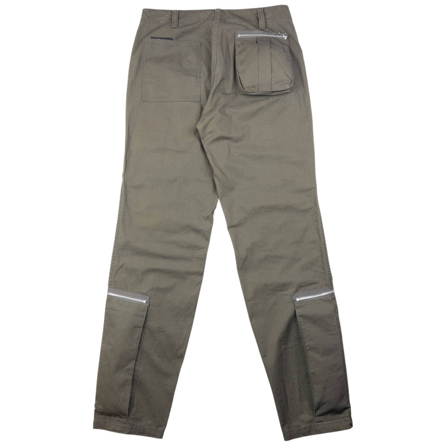 Vintage Good Enough Multi Zip Cargo Trousers Size W31