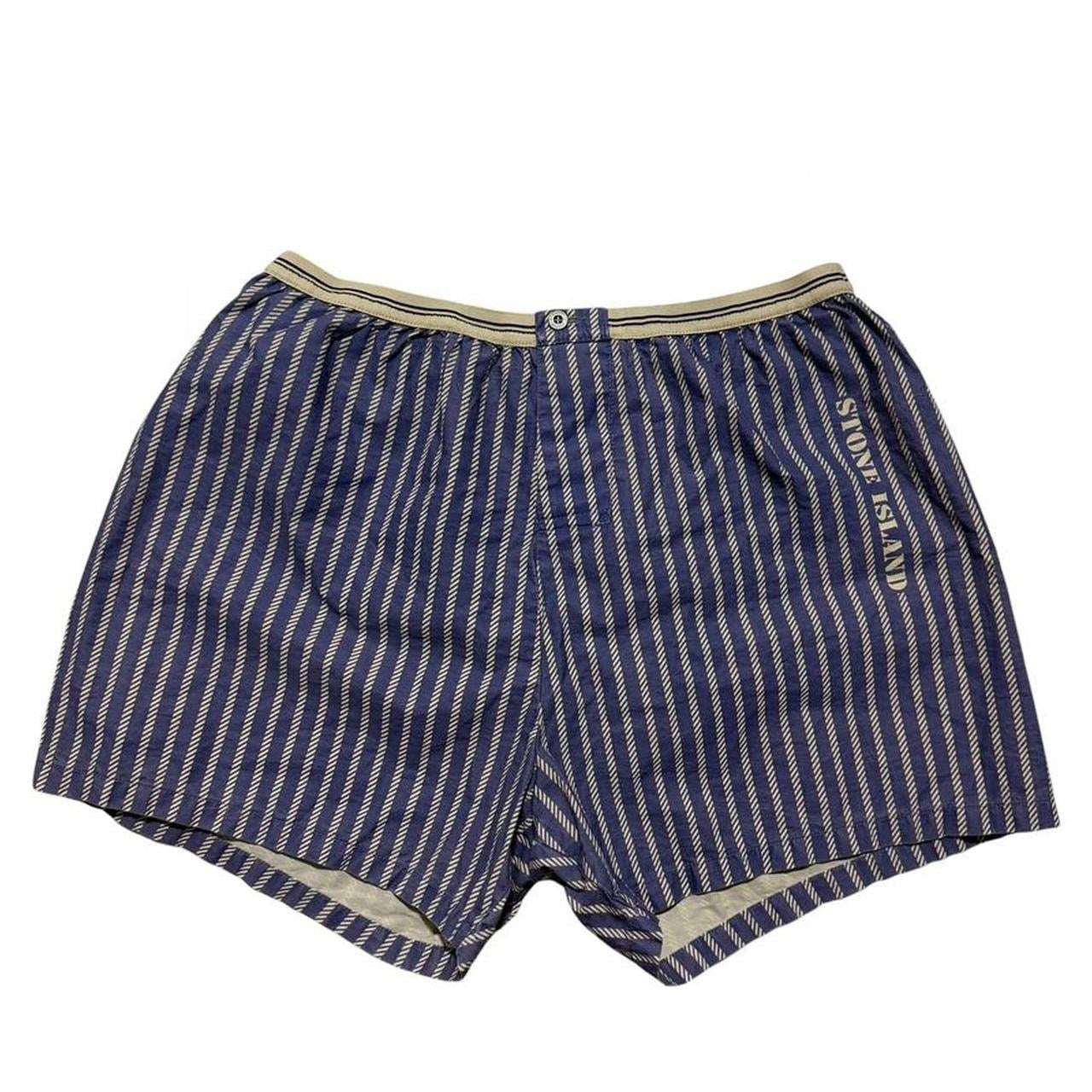Stone Island 40th Anniversary Striped Shorts