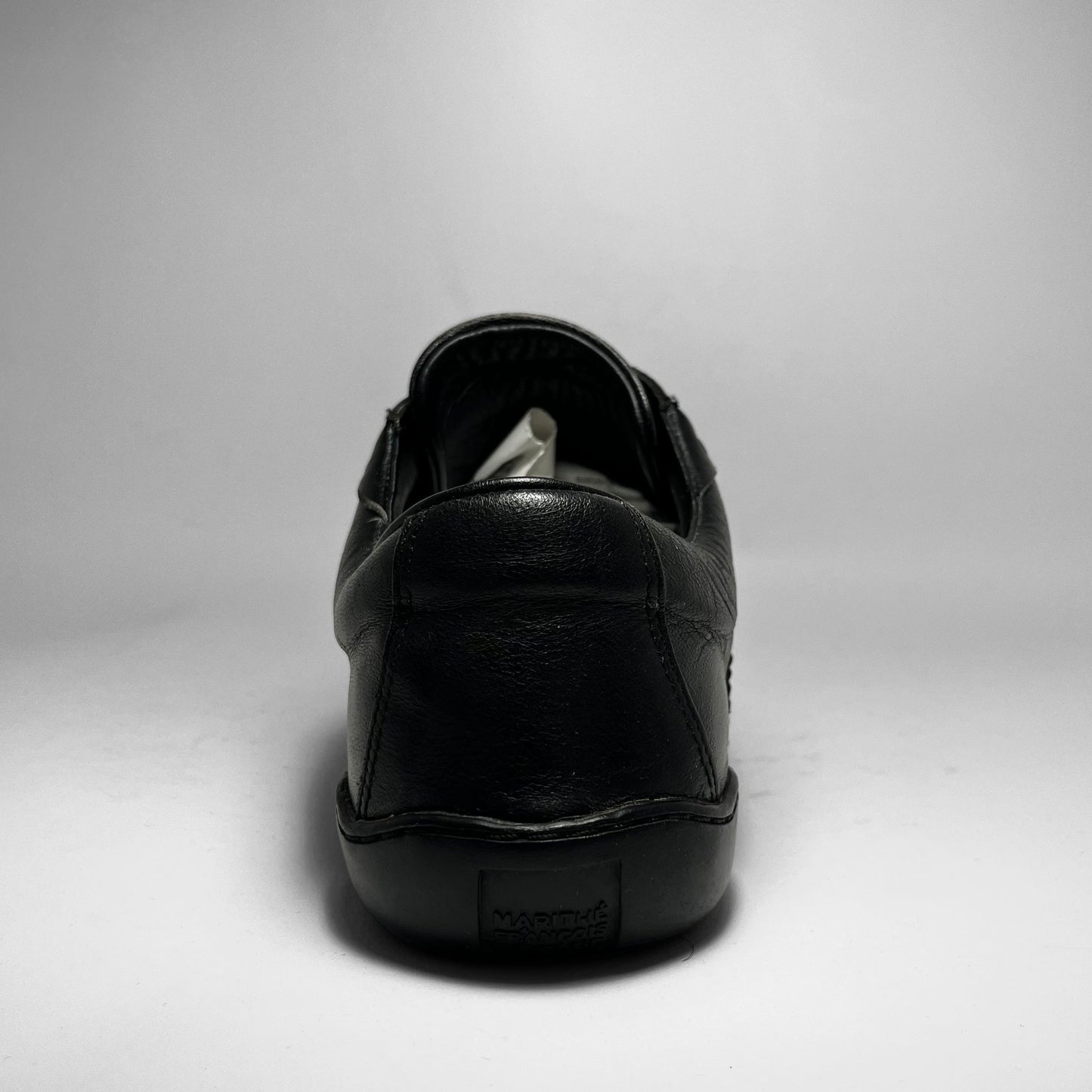 Marithé + François Girbaud Laced Leather Ballet Shoes (2000s)