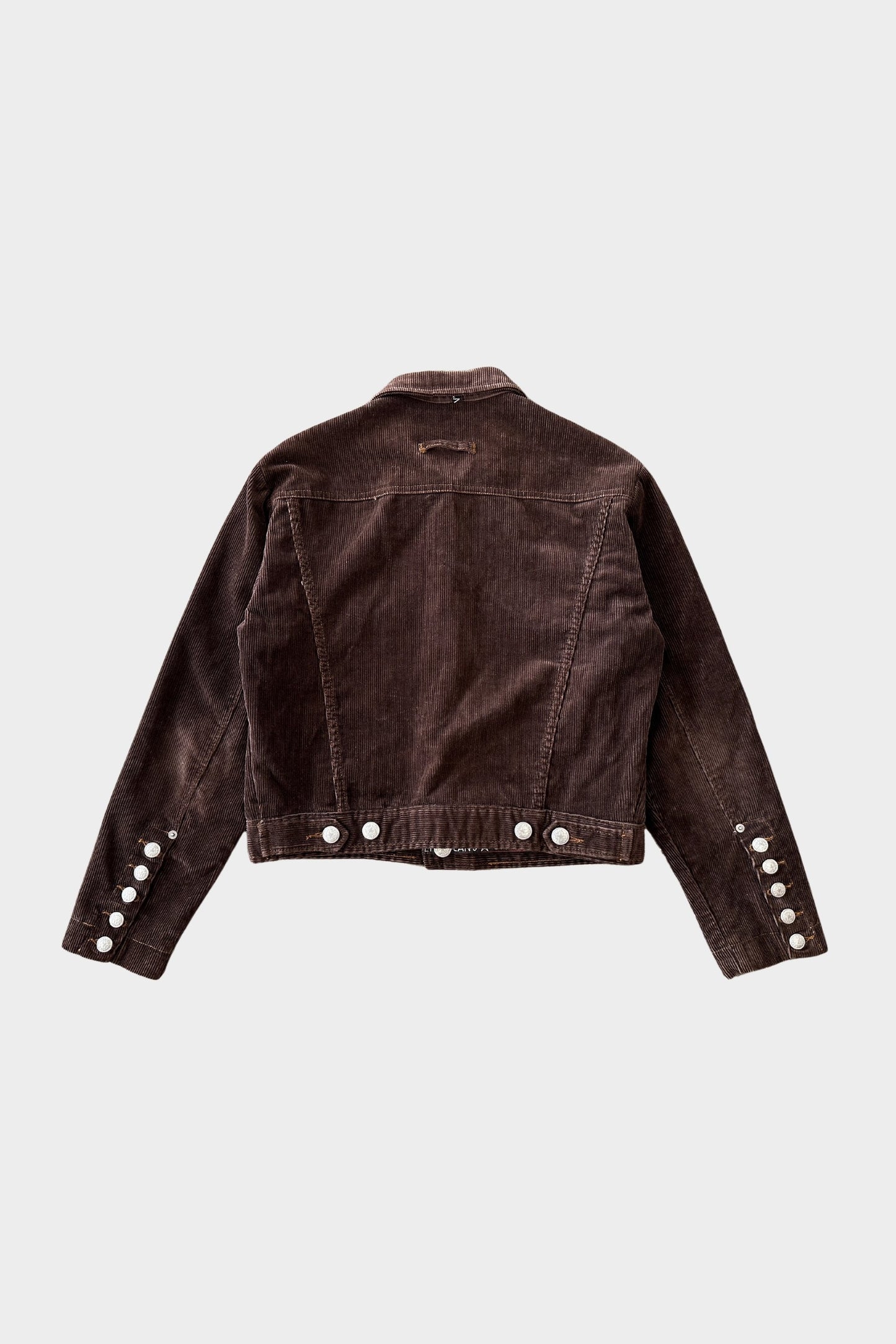 Jean Paul Gaultier Corduroy Reversible Brown Jacket