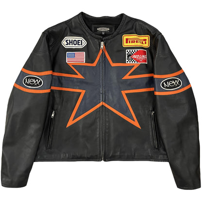 Nexx Unlimited Leather Motorcycle Racer Jacket - Known Source