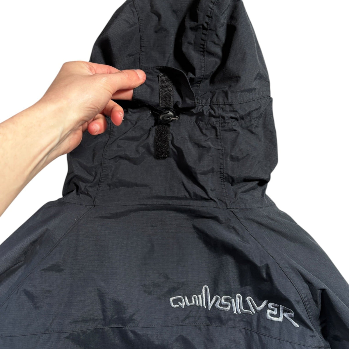 Quiksilver 00’s 'Compass' Asymmetric Zip Jacket M | Medium, Black